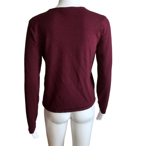 INC Faux Suede Open Cardigan Size Medium - Picture 3 of 4